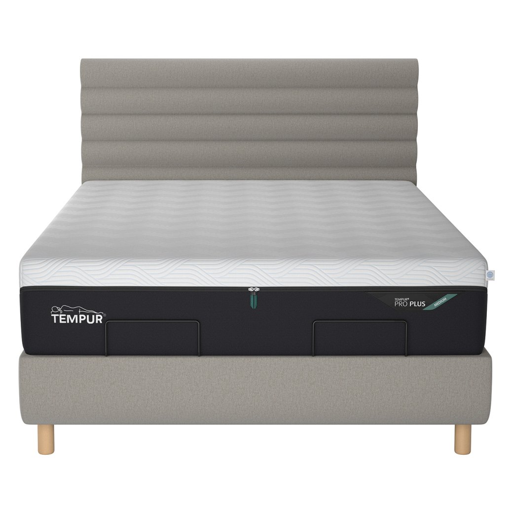 Tempur Arc Super King Static Bed Base - Vectra Headboard Tempur Arc Super King Static Bed Base - Vectra Headboard