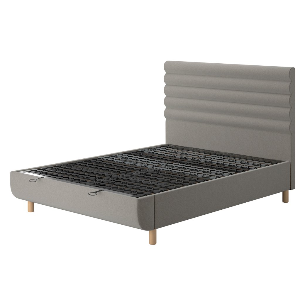 Tempur Arc Super King Ottoman Bed - Vectra Headboard Tempur Arc Super King Ottoman Bed - Vectra Headboard