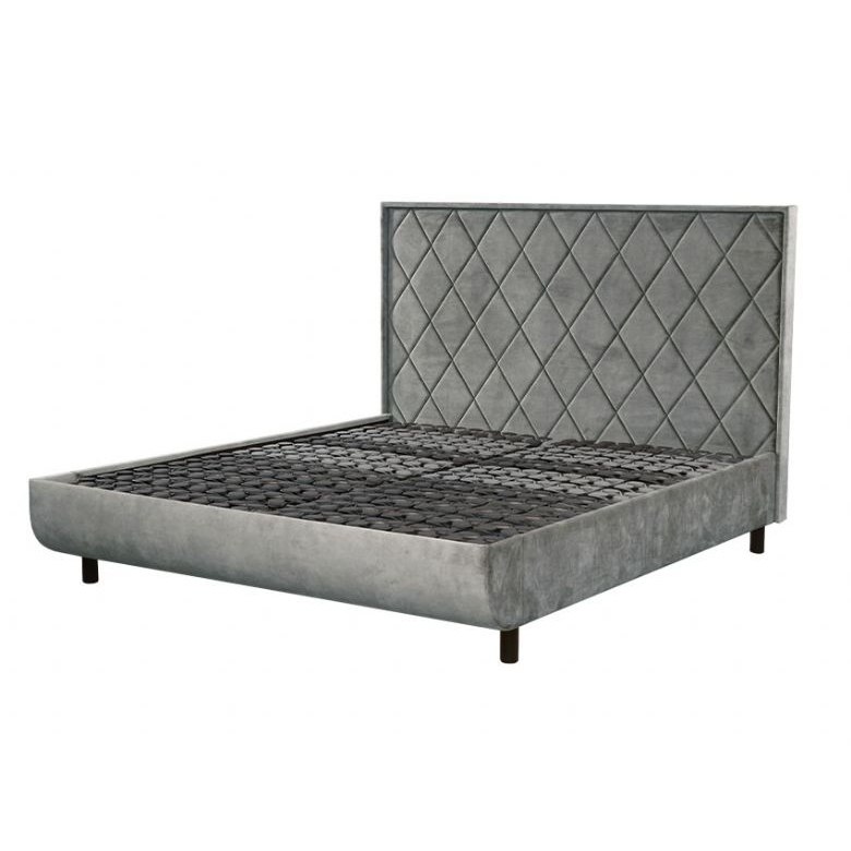 Tempur Arc King Ottoman Bed with Quilted Headboard Tempur Arc King Ottoman Bed with Quilted Headboard