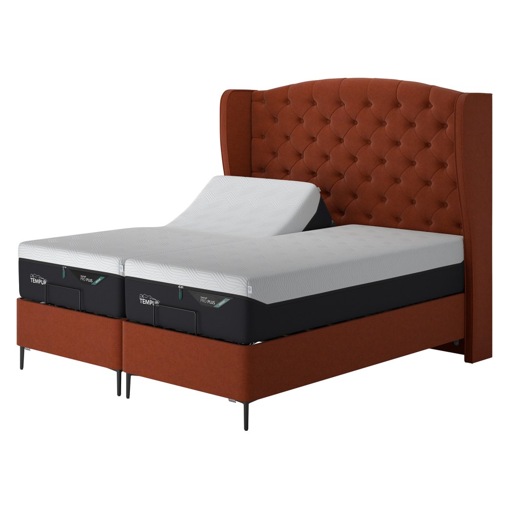 TEMPUR Suffolk Long Single Adjustable Disc Divan Base - Slim Legs TEMPUR Suffolk Long Single Adjustable Disc Divan Base - Slim Legs