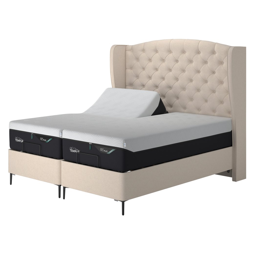 TEMPUR Suffolk King Adjustable Disc Divan Base - Slim Legs TEMPUR Suffolk King Adjustable Disc Divan Base - Slim Legs