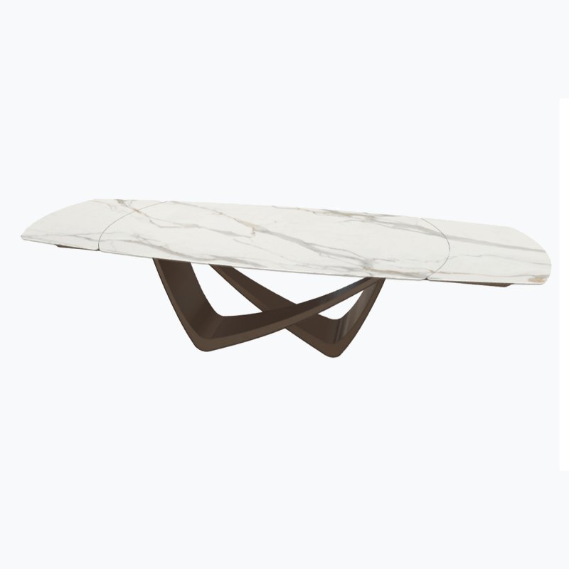 Bontempi Bach Extending Barrel Dining Table 250cm Bontempi Bach Extending Barrel Dining Table 250cm