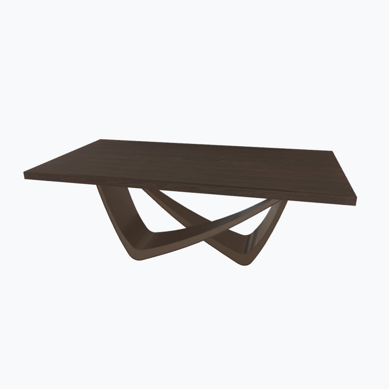 Bontempi Bach Rectangular Fix Dining Table | 200cm Bontempi Bach Rectangular Fix Dining Table | 200cm