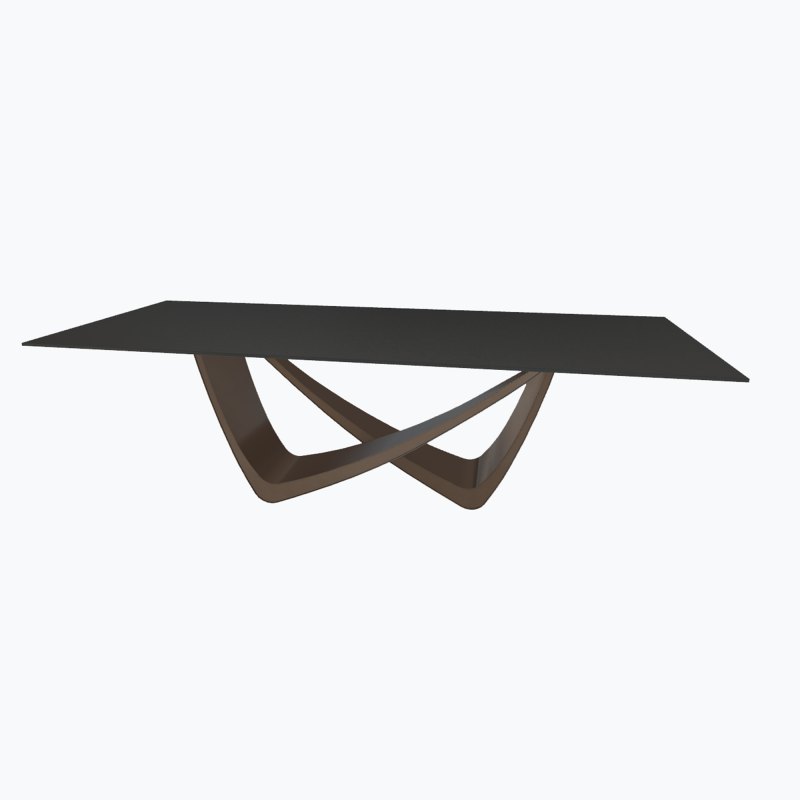 Bontempi Bach Rectangular Fix Dining Table | 250cm Bontempi Bach Rectangular Fix Dining Table | 250cm