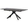 Santiago 160cm Dark Grey Extending Dining Table