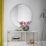 Hayle Round Mirror Champagne Hayle Round Mirror Champagne