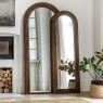 Hoxton Dark Wood Arched Mirror Hoxton Dark Wood Arched Mirror
