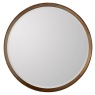 Keaton Round Mirror in Walnut Keaton Round Mirror in Walnut