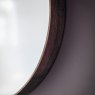 Keaton Round Mirror in Walnut Keaton Round Mirror in Walnut