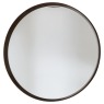 Keaton Round Mirror in Walnut Keaton Round Mirror in Walnut