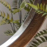Keaton Round Mirror in Walnut Keaton Round Mirror in Walnut