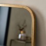 Kurva Leaner Mirror Gold Kurva Leaner Mirror Gold