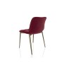 Bontempi Kuga Dining Chair w/ Metal Legs Bontempi Kuga Dining Chair w/ Metal Legs