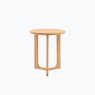 Carl Round Oak Side Table Carl Round Oak Side Table