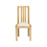 Ercol Bosco Oak Dining Chair Cream Fabric Ercol Bosco Oak Dining Chair Cream Fabric