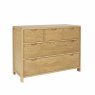 Ercol Bosco Bedroom Oak 5 Drawer Wide Chest Ercol Bosco Bedroom Oak 5 Drawer Wide Chest