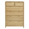 Ercol Bosco Bedroom Oak 6 Drawer Tall Wide Chest Ercol Bosco Bedroom Oak 6 Drawer Tall Wide Chest