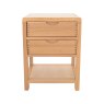 Ercol Bosco Bedroom Oak 2 Drawer Side Table Ercol Bosco Bedroom Oak 2 Drawer Side Table