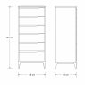 Ercol Rimini 6 Drawer Tall Chest Ercol Rimini 6 Drawer Tall Chest