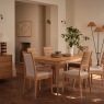 Ercol Romana Oak Large Extending Dining Table