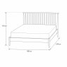 Ercol Teramo King Size Bedframe Ercol Teramo King Size Bedframe