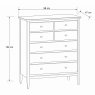 Ercol Teramo 7 Drawer Tall Wide Chest Ercol Teramo 7 Drawer Tall Wide Chest