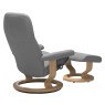 Stressless Consul Large Chair & Stool- QS Stressless Consul Large Chair & Stool- QS