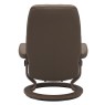 Stressless Consul Small Chair & Stool with Classic Base Quickship Stressless Consul Small Chair & Stool with Classic Base Quickship