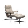 Stressless David Medium Recliner Cross & Stool Stressless David Medium Recliner Cross & Stool