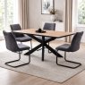 Avalox Dining Table and 4 Armin Dining Chairs Avalox Dining Table and 4 Armin Dining Chairs