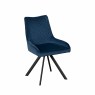 140 Ext Grey Dining Table & 4 Blue Norfolk Chairs 140 Ext Grey Dining Table & 4 Blue Norfolk Chairs
