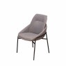 Davos Large Dining Table & 4 Grey Liam Dining Chairs Davos Large Dining Table & 4 Grey Liam Dining Chairs