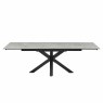 Francesco Grey Table & 4 Light Grey Dallas Chairs Francesco Grey Table & 4 Light Grey Dallas Chairs