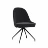 Giza 130cm Marble Extending Dining Table & 4 Milford Charcoal Dining Chairs Giza 130cm Marble Extending Dining Table & 4 Milford Charcoal Dining Chairs
