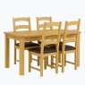 Small Extending Table & 4 Dining Chairs Small Extending Table & 4 Dining Chairs