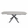 140cm Busby Extending White Dining Table + Grey Norfolk Dining Chairs 140cm Busby Extending White Dining Table + Grey Norfolk Dining Chairs