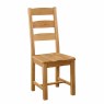 Fairfax Small Extending Dining Table & 4 Ladder Back Oak Dining Chairs Fairfax Small Extending Dining Table & 4 Ladder Back Oak Dining Chairs