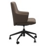 Stressless Laurel Low Back Office Chair With Arms Stressless Laurel Low Back Office Chair With Arms