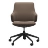 Stressless Laurel Low Back Office Chair With Arms Stressless Laurel Low Back Office Chair With Arms