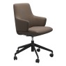 Stressless Laurel Low Back Office Chair With Arms Stressless Laurel Low Back Office Chair With Arms
