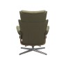 Stressless Magic Medium Cross Chair & Stool Stressless Magic Medium Cross Chair & Stool