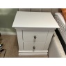 Viggo Bedroom Bedside with two drawers in White Viggo Bedroom Bedside with two drawers in White