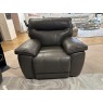Viceroy Reclining Power Chair and Ottoman Storage Footstool in Leather Viceroy Reclining Power Chair and Ottoman Storage Footstool in Leather