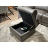 Viceroy Reclining Power Chair and Ottoman Storage Footstool in Leather Viceroy Reclining Power Chair and Ottoman Storage Footstool in Leather
