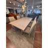 Cyndia Extending dining table with 6 x Cyndia dining chairs Cyndia Extending dining table with 6 x Cyndia dining chairs