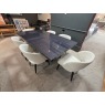 Alf Italia Keona extending table with 6 x Porto dining chairs Alf Italia Keona extending table with 6 x Porto dining chairs