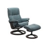 Stressless Mayfair Medium Signature Chair & Stool