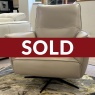 Myla Swivel Return Chair in Leather Myla Swivel Return Chair in Leather