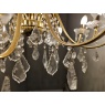 Gold Plate Pendeloque Pendant Chandelier Gold Plate Pendeloque Pendant Chandelier