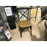 Madeline Dining Chair with Rustic Wooden Seat Madeline Dining Chair with Rustic Wooden Seat